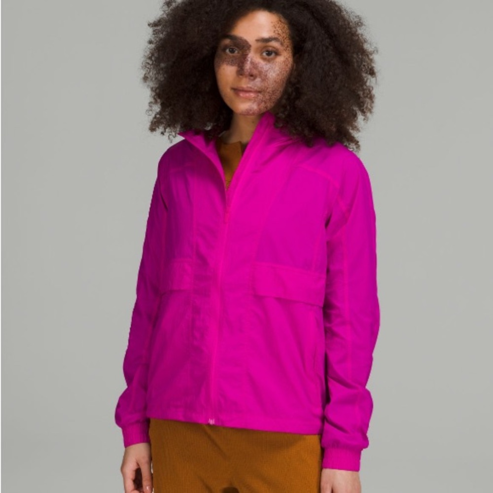 Lululemon Hood Lite Packable Jacket - Purple Highlight